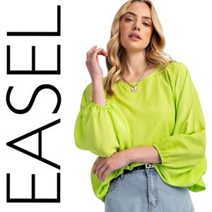 P023:  EASEL NWT TOP LIME (R1G)
